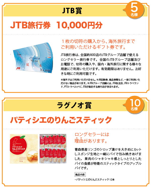 JTB賞　ラグノオ賞