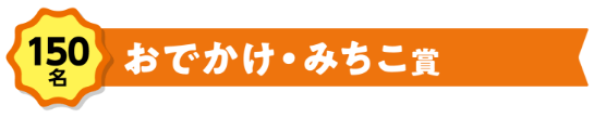 150名「おでかけ・みちこ」賞